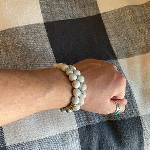 Marble beaded bracelet
